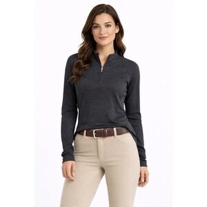 Pomme Equestrian 1/4 Zip Riding Top|Size M/L